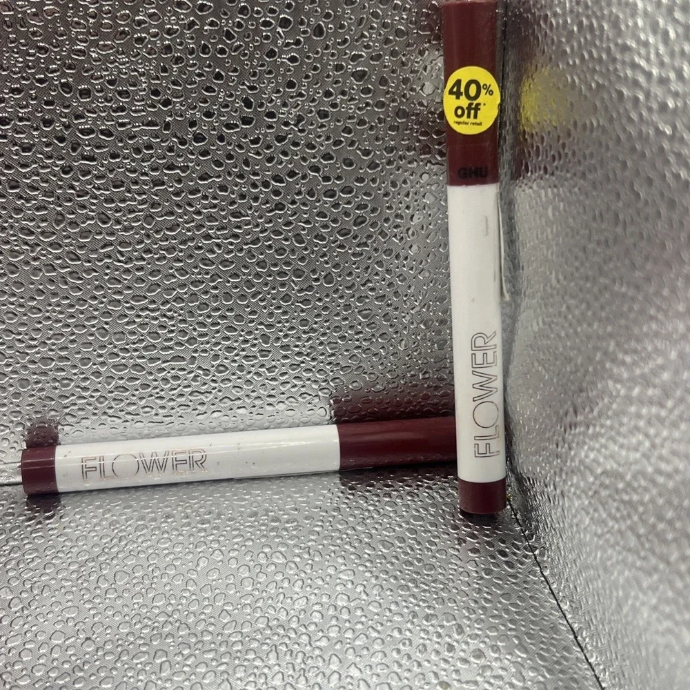 Flower Beauty Scribble Stick Color For Eyes & Lips, 30 Razzle Berry - 2 PACK